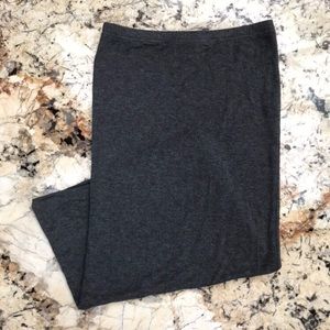 Leith Gray Jersey Skirt